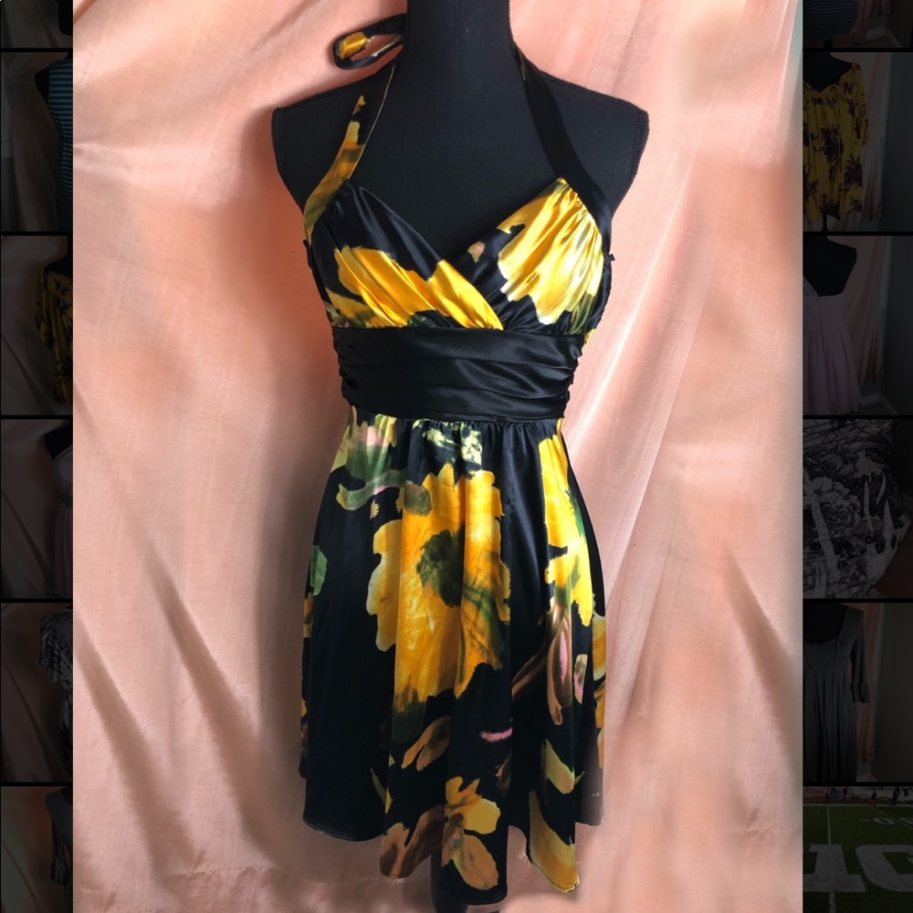 Jodi Kristopher Halter Dress